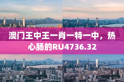 澳門王中王一肖一特一中，熱心腸的RU4736.32