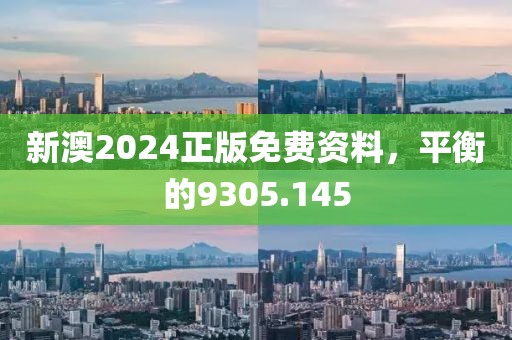 新澳2024正版免費資料，平衡的9305.145