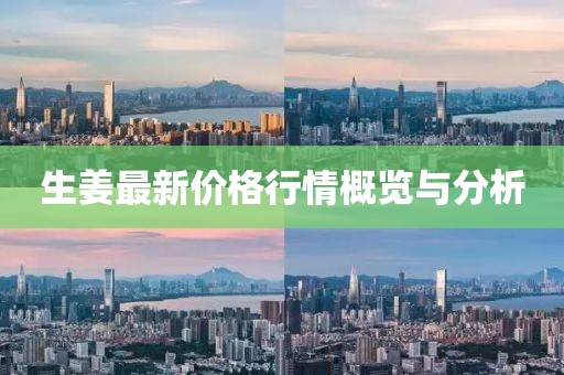 生姜最新價(jià)格行情概覽與分析