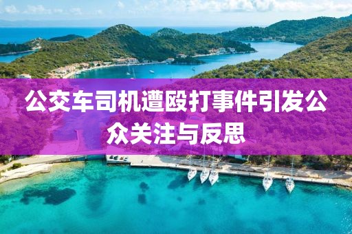 公交車司機遭毆打事件引發(fā)公眾關(guān)注與反思