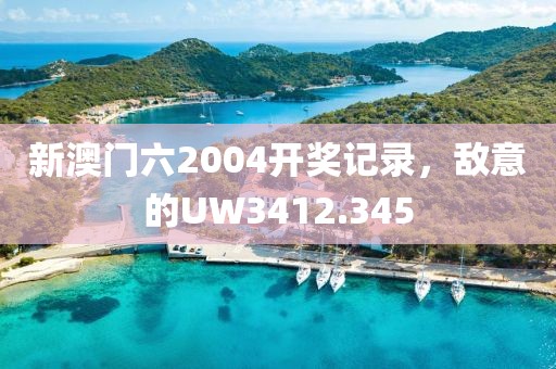 新澳門(mén)六2004開(kāi)獎(jiǎng)記錄，敵意的UW3412.345