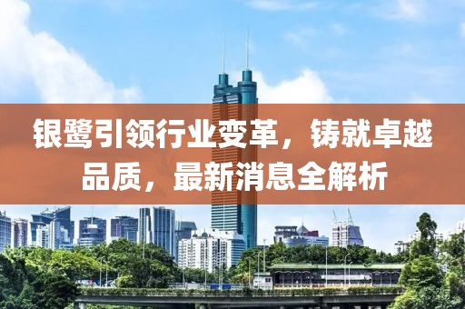銀鷺引領行業(yè)變革，鑄就卓越品質，最新消息全解析