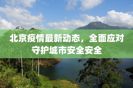 北京疫情最新動(dòng)態(tài)，全面應(yīng)對(duì)守護(hù)城市安全安全