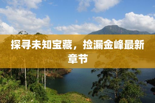 探尋未知寶藏，撿漏金峰最新章節(jié)
