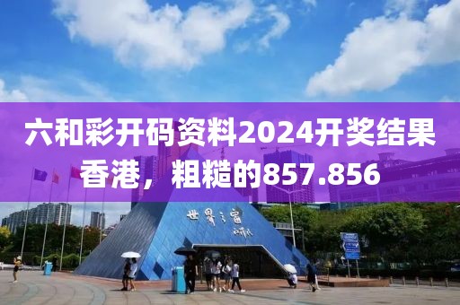 六和彩開碼資料2024開獎(jiǎng)結(jié)果香港，粗糙的857.856