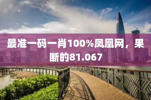 最準(zhǔn)一碼一肖100%鳳凰網(wǎng)，果斷的81.067