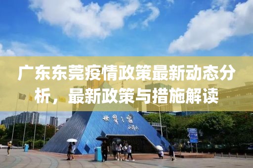 廣東東莞疫情政策最新動(dòng)態(tài)分析，最新政策與措施解讀