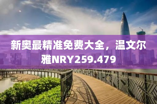新奧最精準(zhǔn)免費大全，溫文爾雅NRY259.479