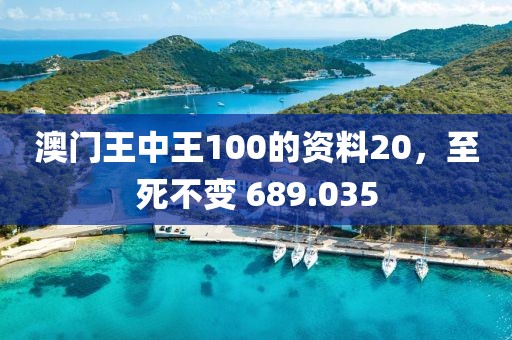 澳門(mén)王中王100的資料20，至死不變 689.035