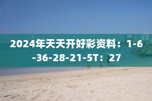 2024年天天開(kāi)好彩資料：1-6-36-28-21-5T：27