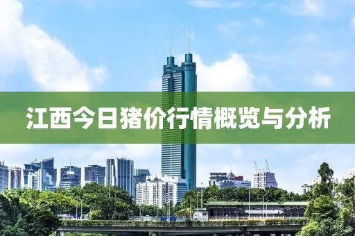 江西今日豬價(jià)行情概覽與分析