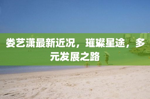 婁藝瀟最新近況，璀璨星途，多元發(fā)展之路
