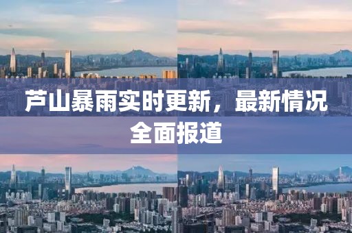 蘆山暴雨實時更新，最新情況全面報道