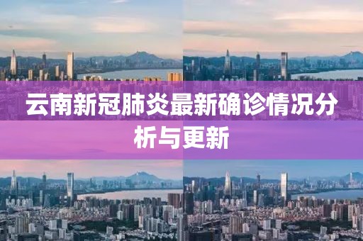 云南新冠肺炎最新確診情況分析與更新