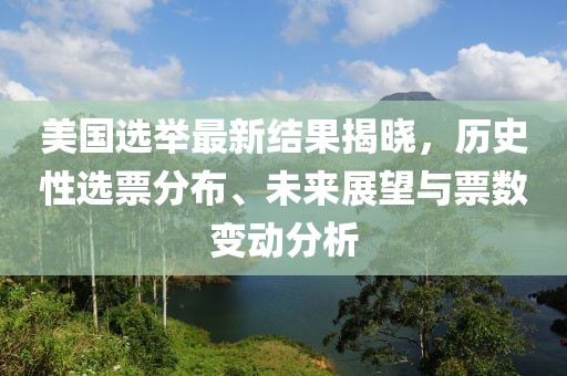 美國選舉最新結(jié)果揭曉，歷史性選票分布、未來展望與票數(shù)變動(dòng)分析
