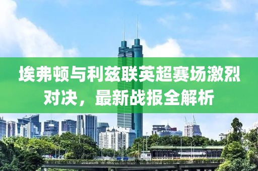埃弗頓與利茲聯(lián)英超賽場(chǎng)激烈對(duì)決，最新戰(zhàn)報(bào)全解析
