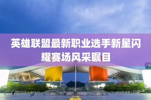 英雄聯(lián)盟最新職業(yè)選手新星閃耀賽場風(fēng)采矚目
