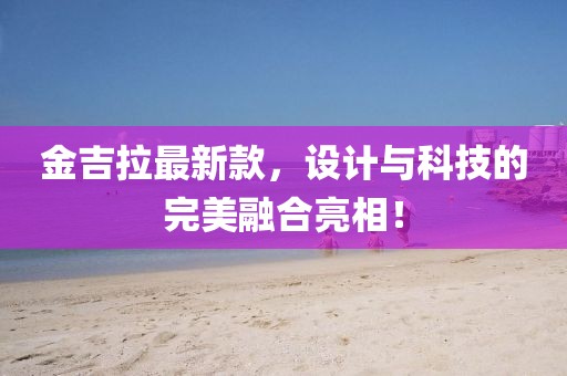 金吉拉最新款，設(shè)計(jì)與科技的完美融合亮相！