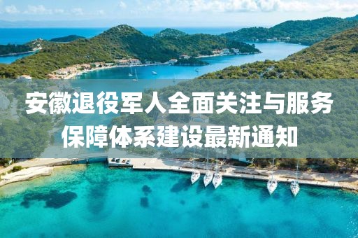 安徽退役軍人全面關(guān)注與服務(wù)保障體系建設(shè)最新通知