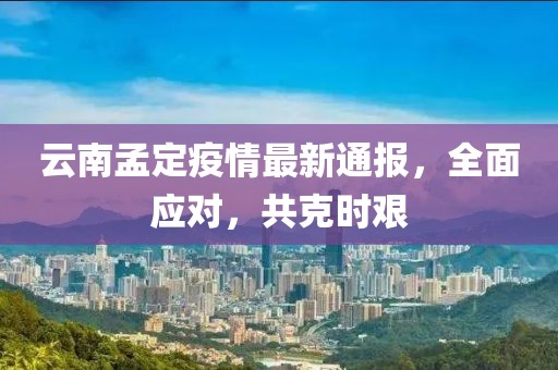 云南孟定疫情最新通報(bào)，全面應(yīng)對，共克時(shí)艱