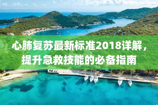 心肺復(fù)蘇最新標(biāo)準(zhǔn)2018詳解，提升急救技能的必備指南