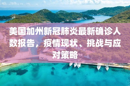 美國加州新冠肺炎最新確診人數(shù)報(bào)告，疫情現(xiàn)狀、挑戰(zhàn)與應(yīng)對(duì)策略