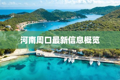 河南周口最新信息概覽
