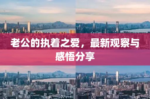 老公的執(zhí)著之愛，最新觀察與感悟分享