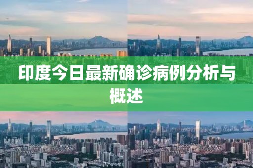 印度今日最新確診病例分析與概述