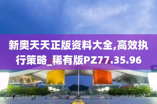 新奧天天正版資料大全,高效執(zhí)行策略_稀有版PZ77.35.96