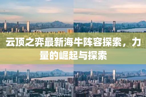 云頂之弈最新海牛陣容探索，力量的崛起與探索