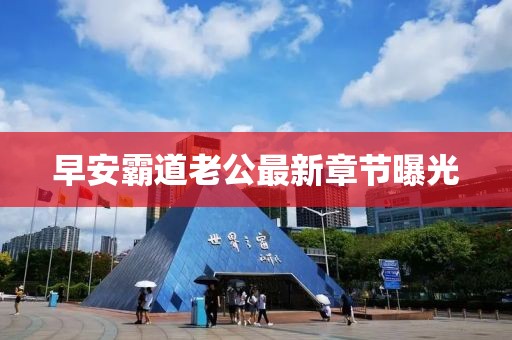 早安霸道老公最新章節(jié)曝光