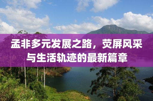 孟非多元發(fā)展之路，熒屏風采與生活軌跡的最新篇章