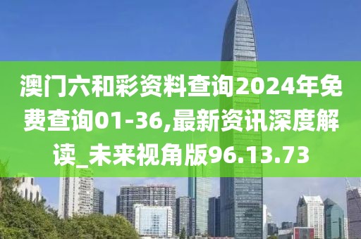 澳門(mén)六和彩資料查詢2024年免費(fèi)查詢01-36,最新資訊深度解讀_未來(lái)視角版96.13.73