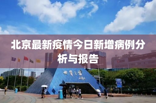 北京最新疫情今日新增病例分析與報告