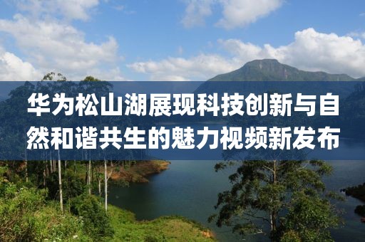 華為松山湖展現(xiàn)科技創(chuàng)新與自然和諧共生的魅力視頻新發(fā)布