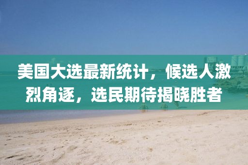 美國(guó)大選最新統(tǒng)計(jì)，候選人激烈角逐，選民期待揭曉勝者