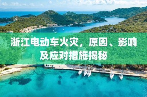 浙江電動車火災，原因、影響及應(yīng)對措施揭秘