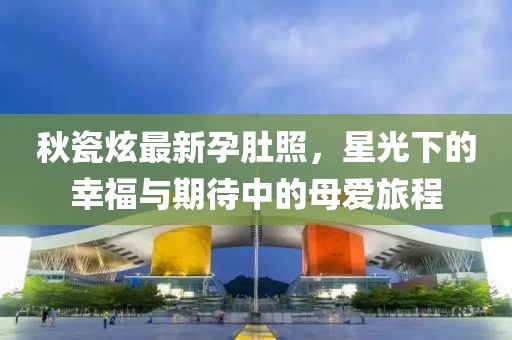 秋瓷炫最新孕肚照，星光下的幸福與期待中的母愛(ài)旅程