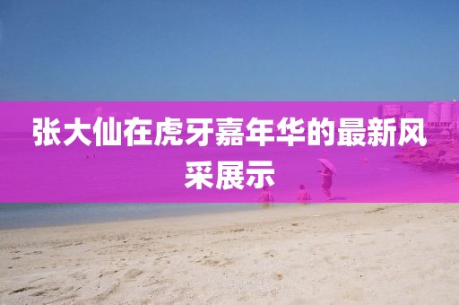 張大仙在虎牙嘉年華的最新風采展示