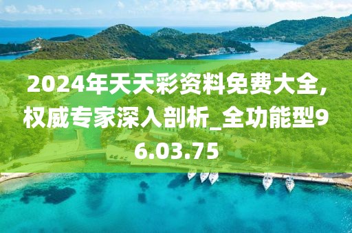 2024年天天彩資料免費(fèi)大全,權(quán)威專家深入剖析_全功能型96.03.75