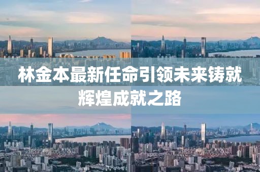 林金本最新任命引領(lǐng)未來(lái)鑄就輝煌成就之路