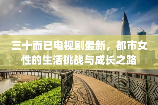 三十而已電視劇最新，都市女性的生活挑戰(zhàn)與成長之路