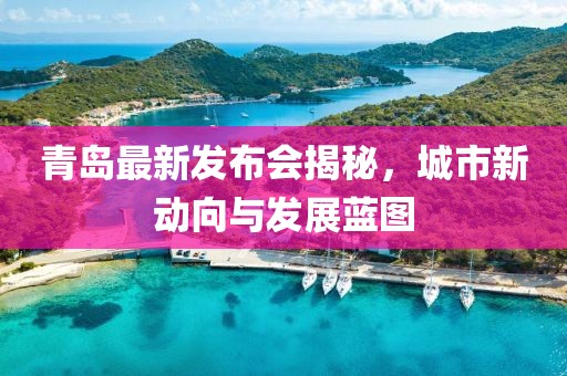 青島最新發(fā)布會(huì)揭秘，城市新動(dòng)向與發(fā)展藍(lán)圖