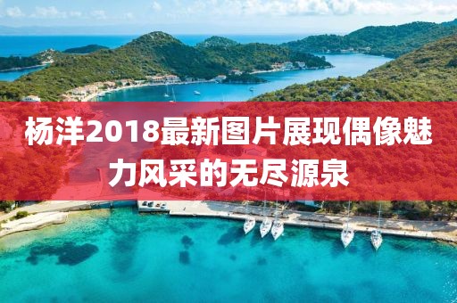 楊洋2018最新圖片展現(xiàn)偶像魅力風采的無盡源泉