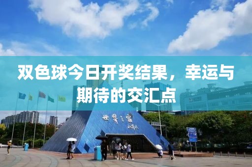 雙色球今日開獎結果，幸運與期待的交匯點