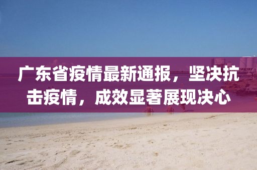 廣東省疫情最新通報(bào)，堅(jiān)決抗擊疫情，成效顯著展現(xiàn)決心