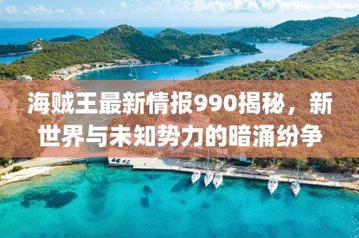 海賊王最新情報(bào)990揭秘，新世界與未知?jiǎng)萘Φ陌涤考姞?zhēng)