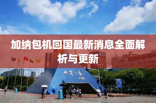加納包機(jī)回國最新消息全面解析與更新