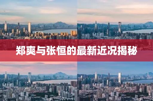 鄭爽與張恒的最新近況揭秘